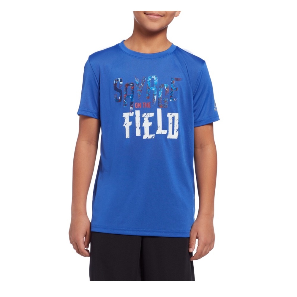 Boys Reebok performance t shirt.